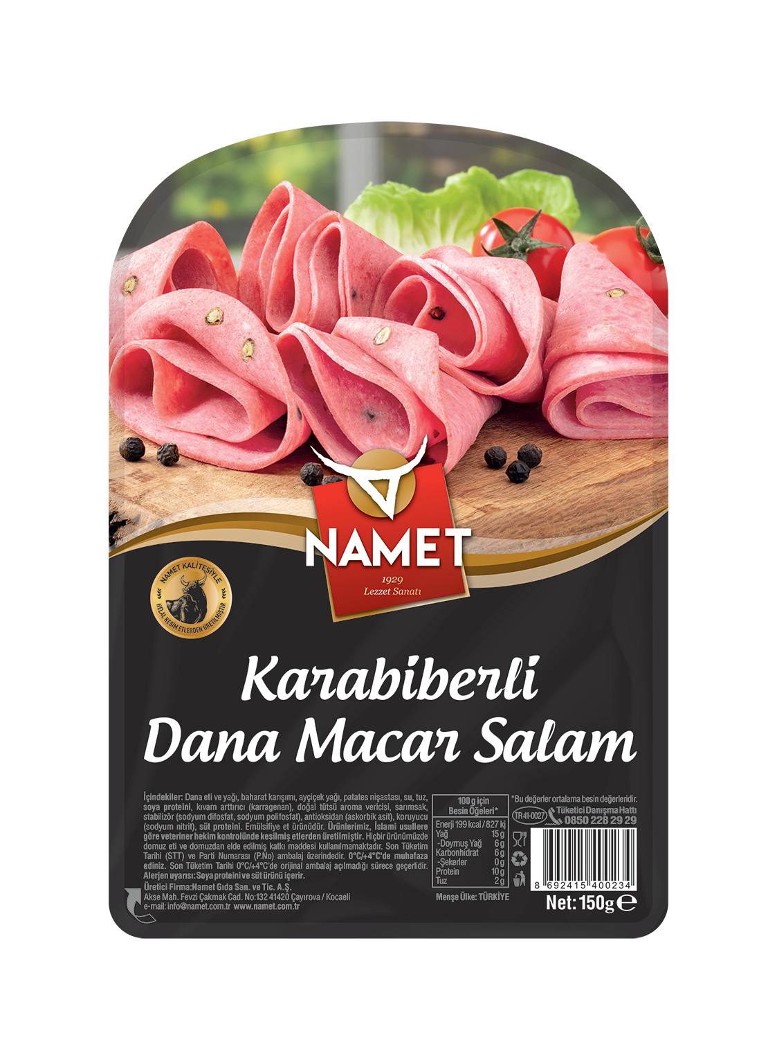 Karabiberli Dana Macar Salam