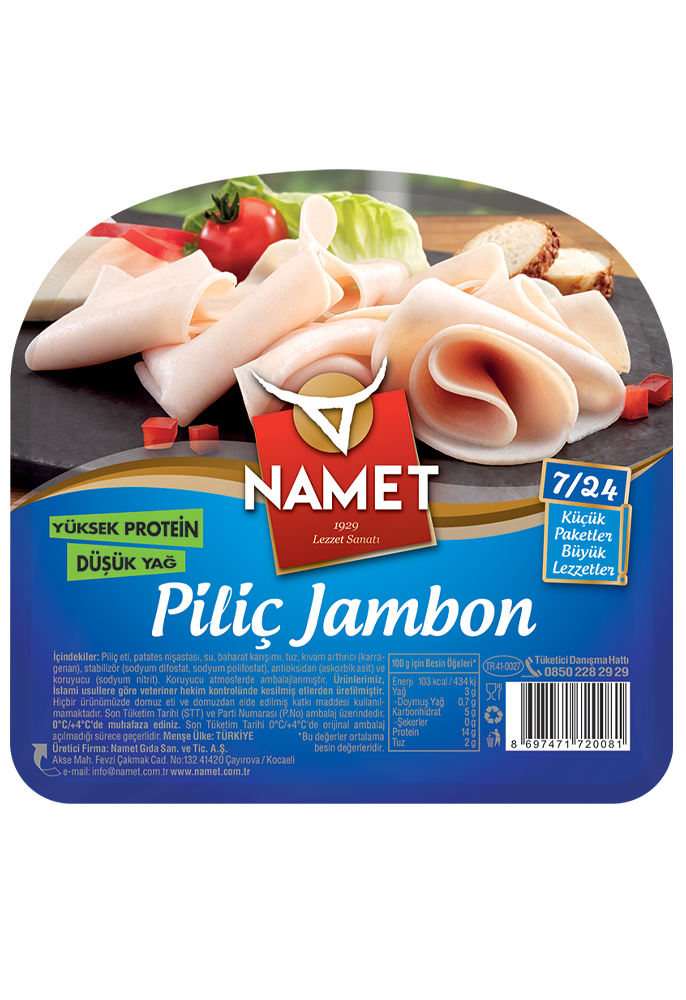 7/24 Piliç Jambon