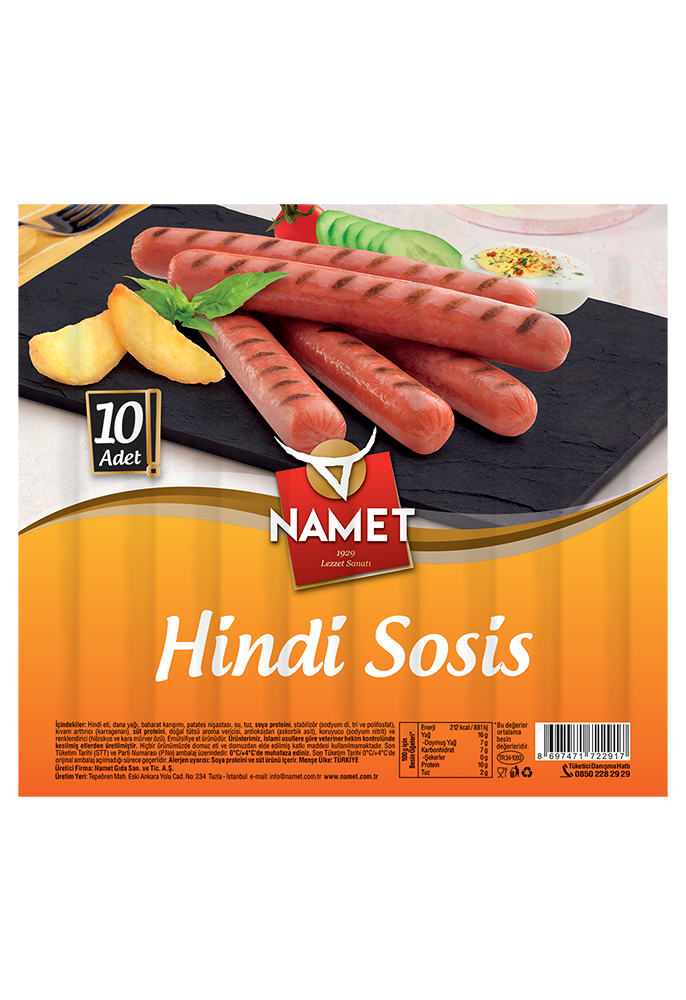 10'lu Hindi Sosis