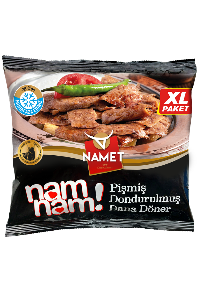Pişmiş Dondurulmuş Dana Döner