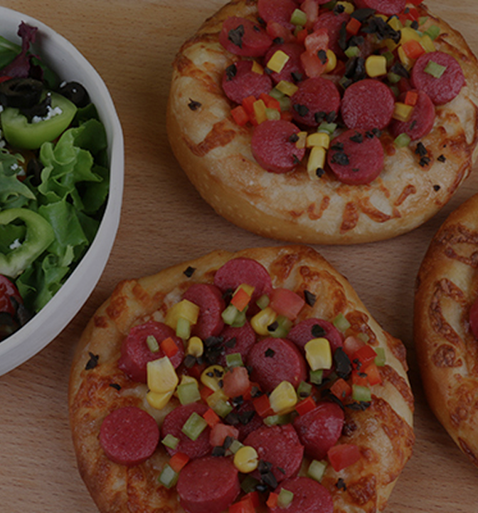 Sosisli Mini Pizza