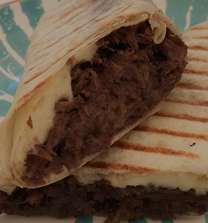 Kavurmalı Lavaş Tost