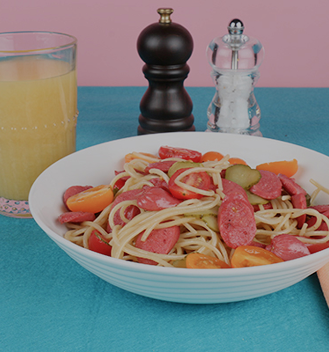 Sosisli Spagetti